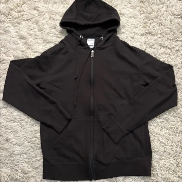 Essential Black Full Zip - Image 2