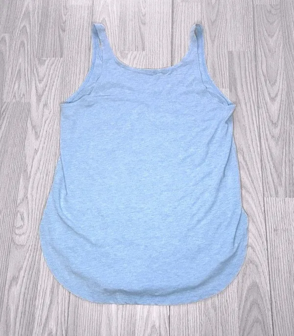 ROXY Women’s Blue Waikiki Beach Summer Tank Top - Image 2