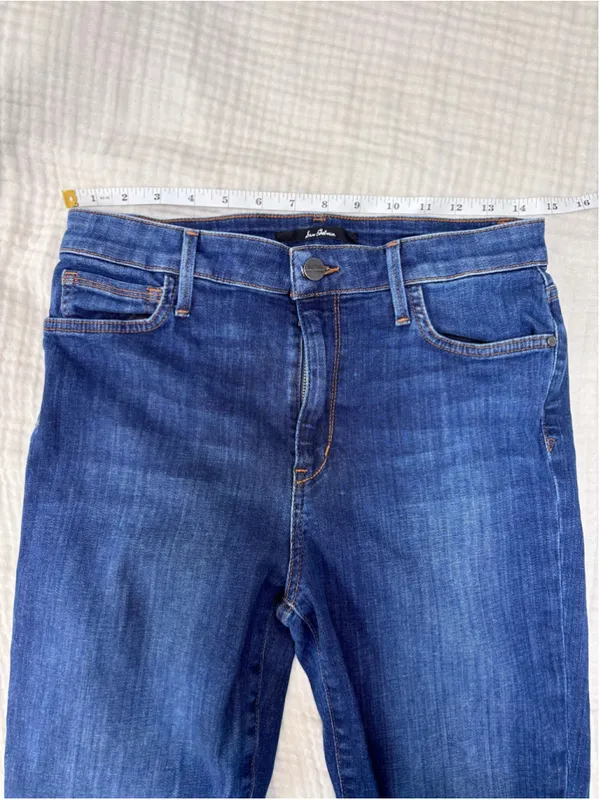 Women's Sam Edelman The Stiletto High Rise Skinny Jeans Blue Size 30 - Image 6