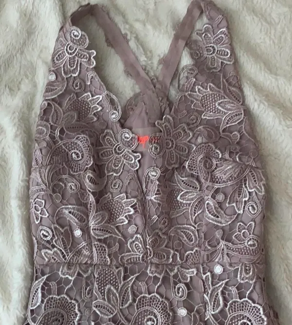 Free People Margot Lace Mini Dress - Image 4