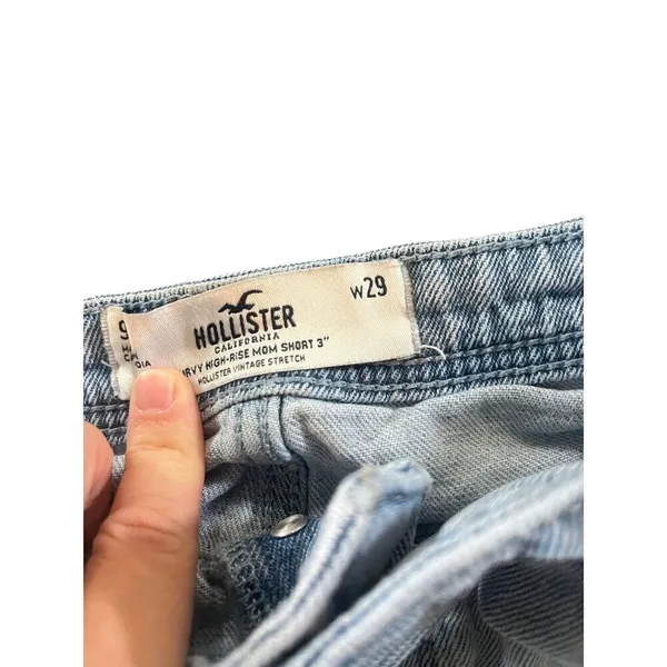 Hollister Jean denim shorts‎ 29 9 - Image 3