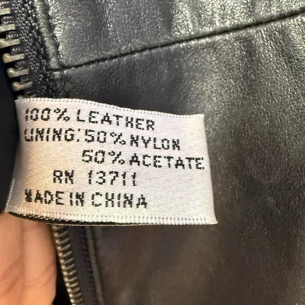 Vintage Valerie Stevens Lambskin Leather Belted Jacket‎ in Black Size Medium - Image 11