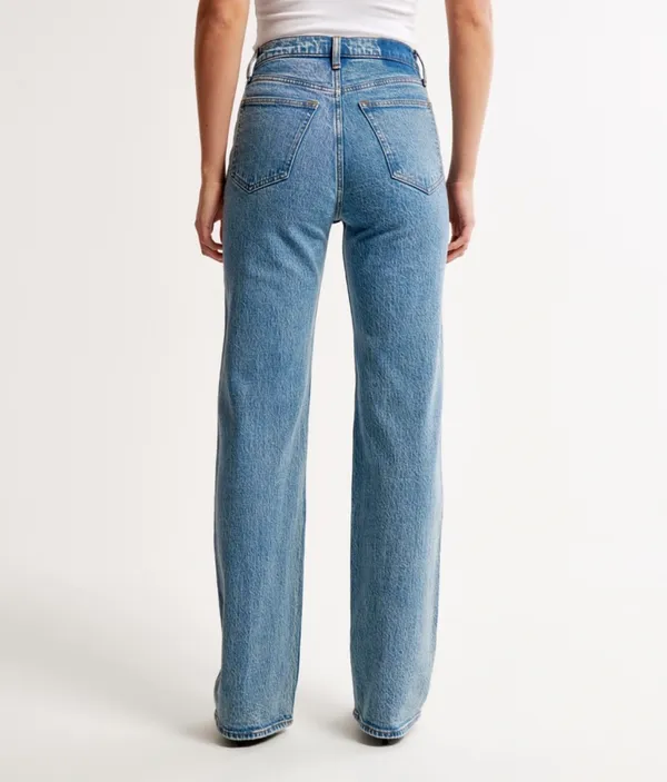 Abercrombie High Rise 90s Relaxed Jeans - Image 5