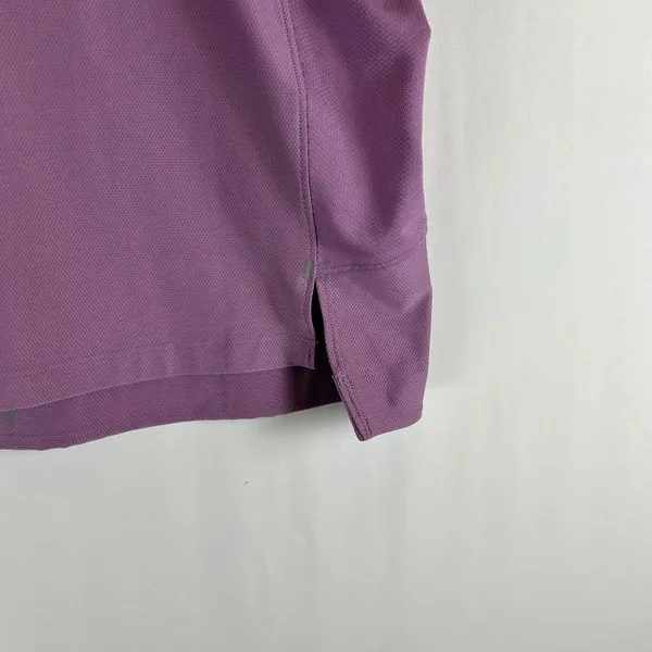 Lululemon Train to Be Tank Top Purple Cropped Mesh Athletic Sleeveless Gym Sz 12 - Image 7