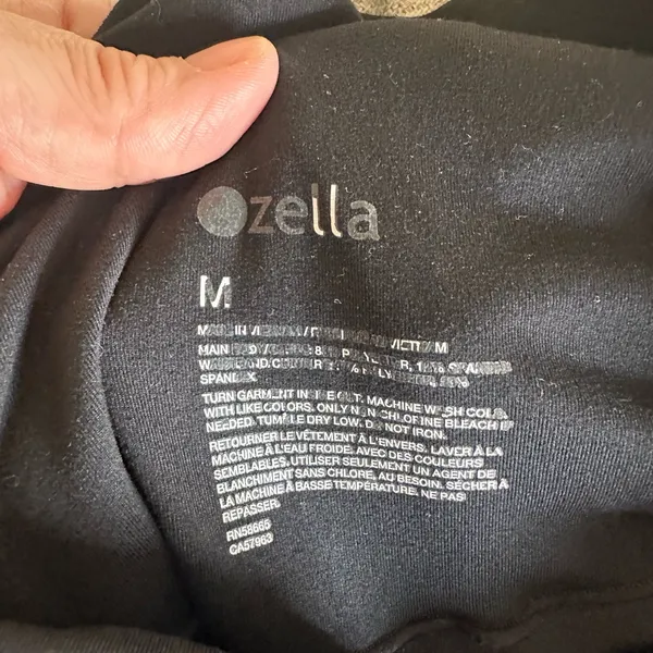 Women’s Zella high waisted black leggings M - Image 3