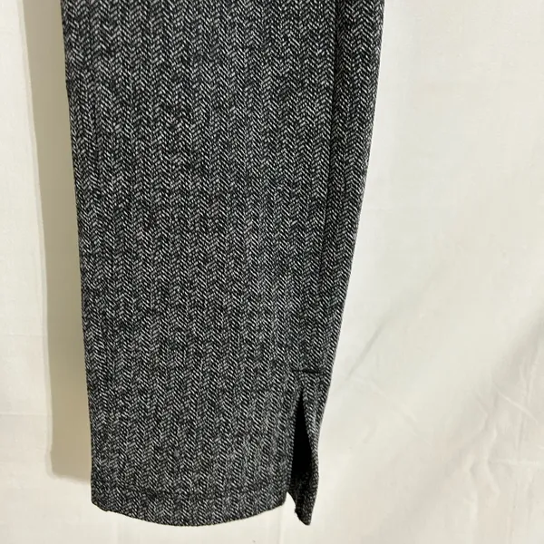 Athleta Womens Heavy Dark Gray Pants Front Pockets Ankle‎ Slits Size Extra Small - Image 3