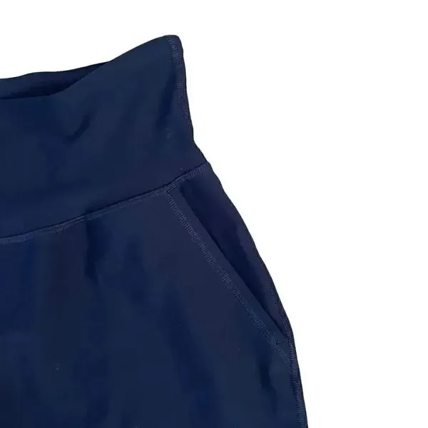 Old Navy Active Women’s Powersoft Navy High Waist Stretchy Yoga SZ M # 1155 - Image 4