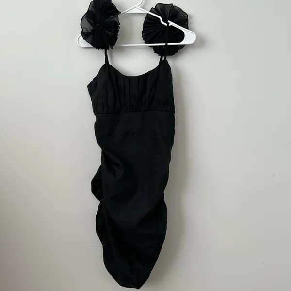 Lover + Friends Moda Mini Dress in Black Size: S - Image 3