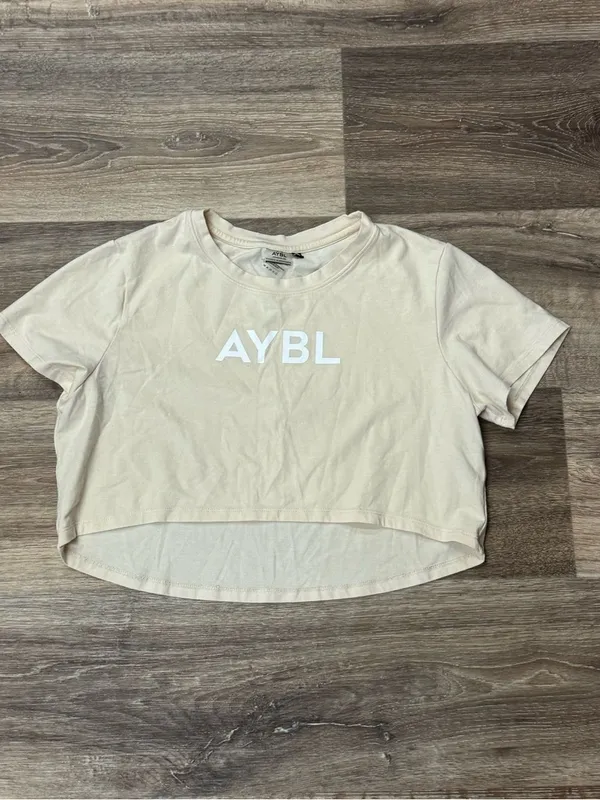 Aybl Nude Crop Top Women’s Medium - Image 2