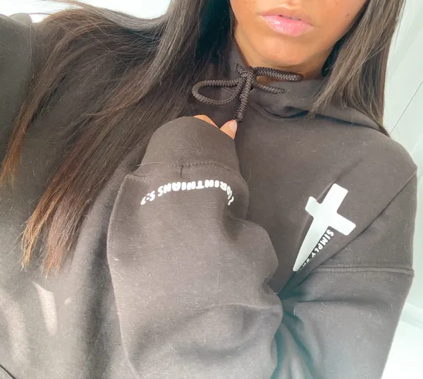 Make Heaven crowded Hoodie Brown Size L - Image 5
