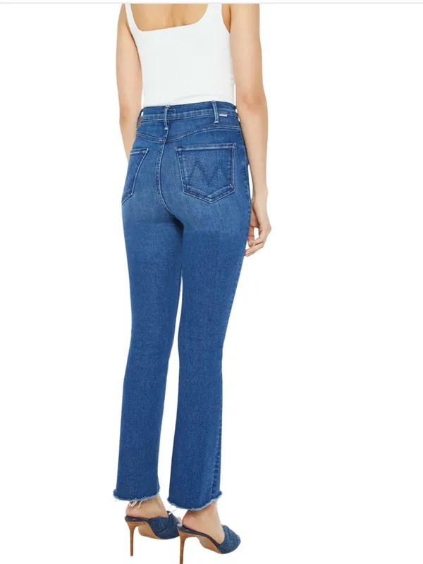 MOTHER The Hustler Flood Fray Jeans- size 27 - Image 2