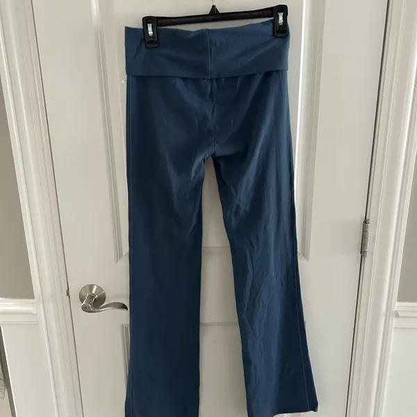 Skims Cotton Jersey Foldover Pants - Image 4