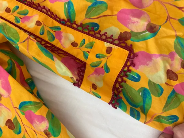 Farm Rio Cashew Blouse S - Image 9