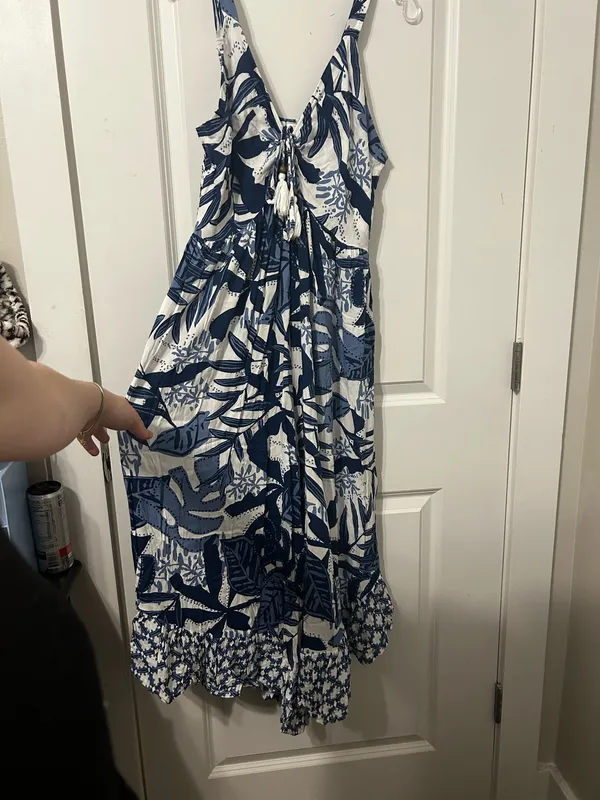 Cute Blue Romper Size L - Image 2