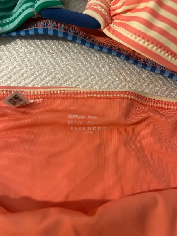 Aerie Striped color block Bikini set  - Image 2