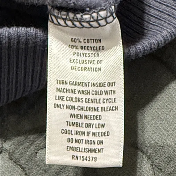 Aeropostale size small New York Racquet Club Quarter-Zip Sweatshirt relaxed fit - Image 8