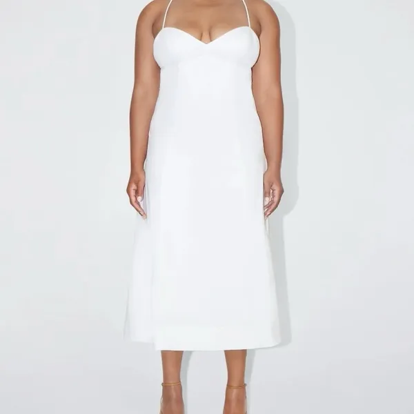 Khy White Dress Size 8 - Image 2
