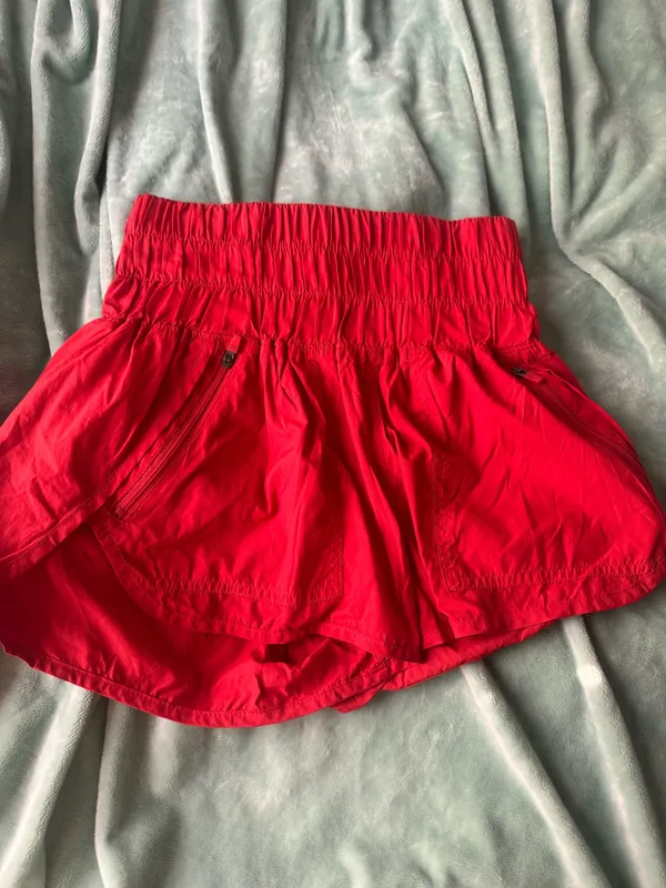 Free people orange/red ish shorts - Image 2