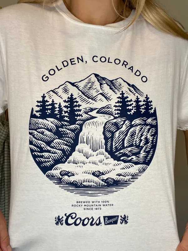 Urban Outfitters Coors Light Vintage Tee - Image 4