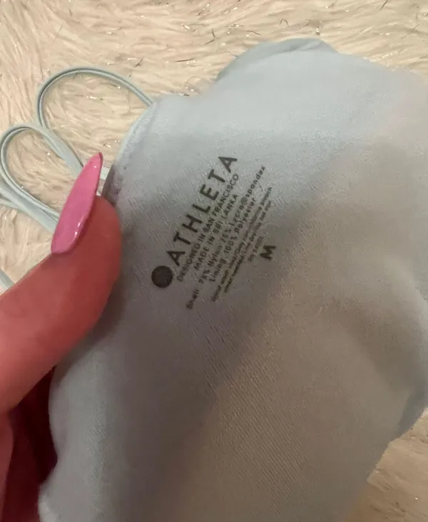 Athleta Mint “Triangle Bikini Top” - Image 3