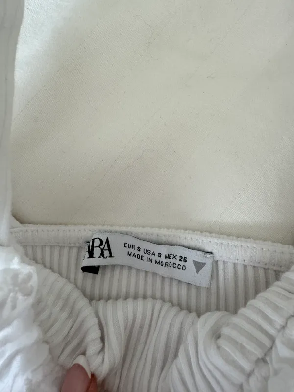 ZARA Ruffle tank top - Image 2