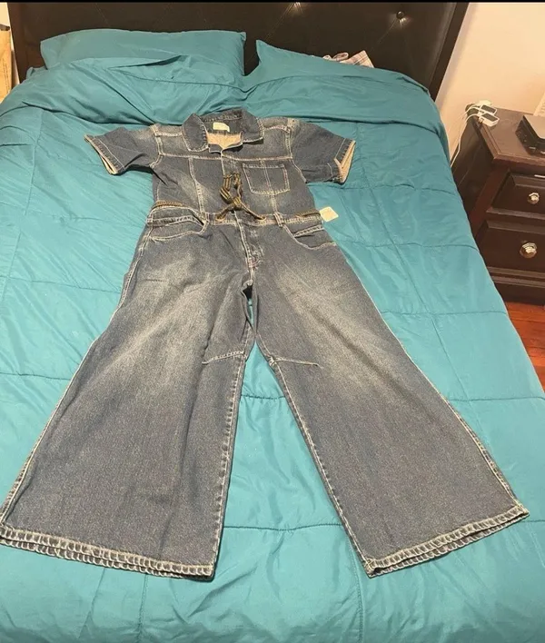 Free people Edison coveralls XL - Image 3