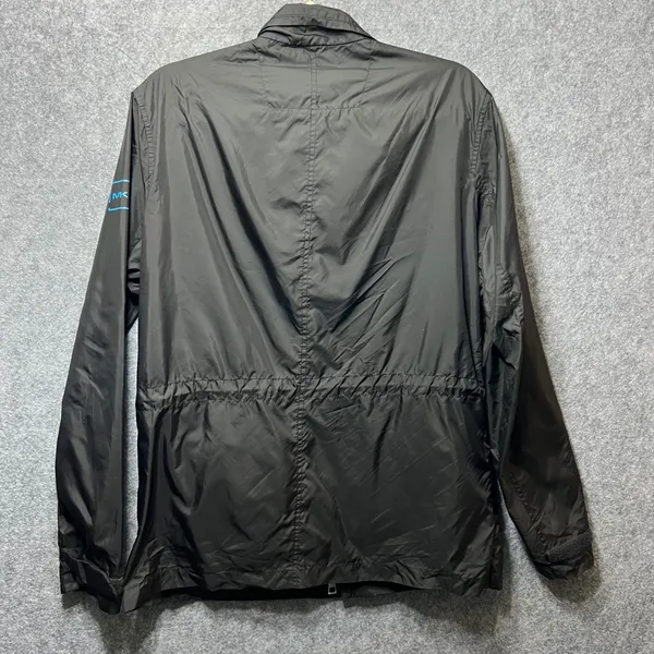Michael Kors Packable Windbreaker Jacket Travel Lightweight‎ Black Size M - Image 8