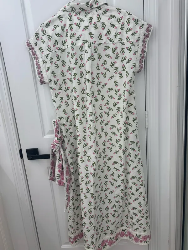 Crown & Ivy short sleeve belted midi dress NWT - Image 8