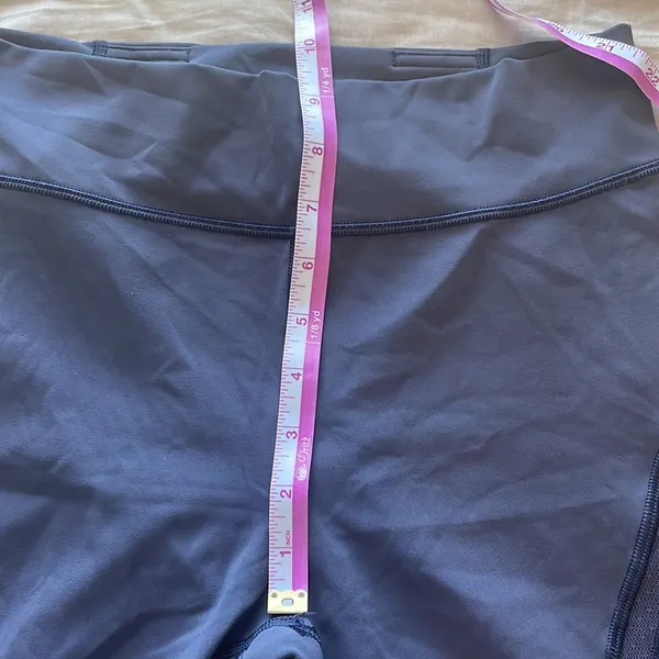 Lululemon Never Still Crop 21" Leggings Cadet Blue‎ size 8 - Image 11