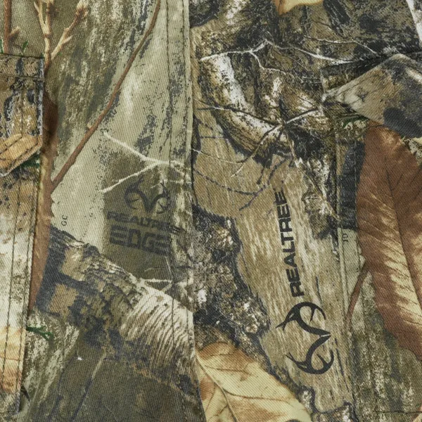 Realtree Edge Camo Cargo Pants Womens Medium Brown Pink Logo Hunting Gorpcore - Image 8