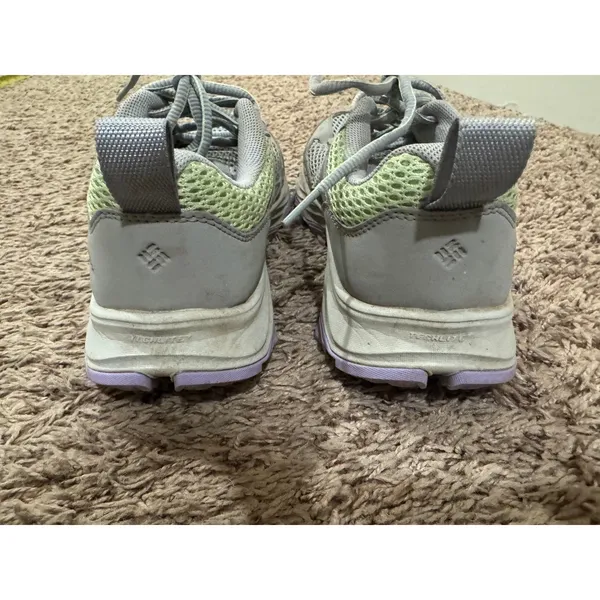 Columbia Women's‎ Trail Hiking Shoes Gray Green Lace Up Size 7.5 - Image 2