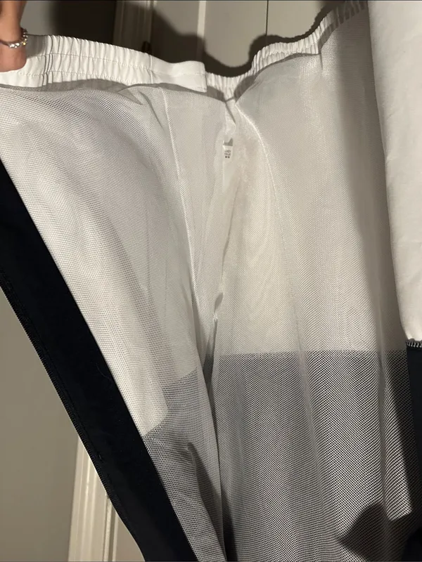 adidas woman’s Black and White Colorblock Performance Jacket - Image 10