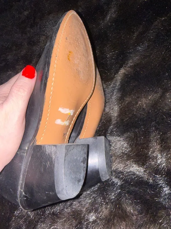 Vintage 70s Acme Cowboy Boots: Black Leather, Multi-Stitch Detail, Size 6 - Image 4