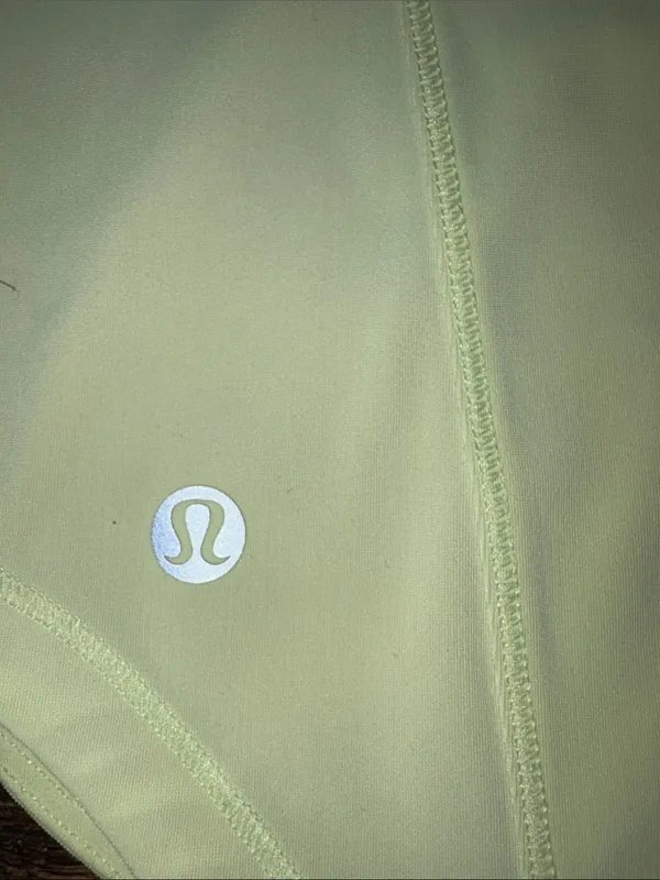 Lululemon Sculpt Tank Top 6‎ Electric Lemon Neon Yellow Sweat Wicking Running - Image 3