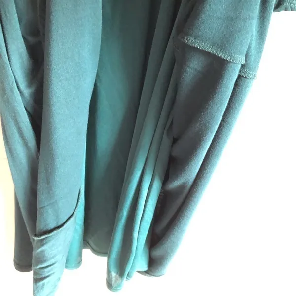 Peach Love Faux Wrap Top‎ Green Dress - Image 5