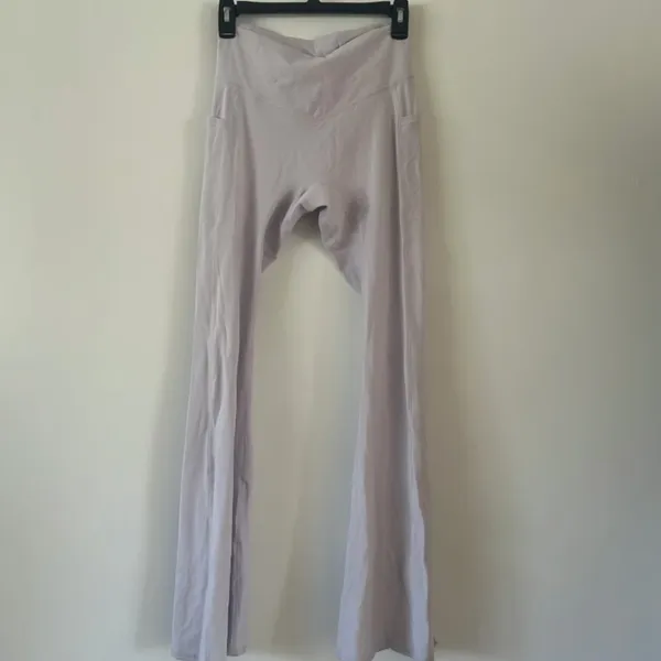 Free People Intimately Never Better Flare Pants-Lavender Shadow Size S - Image 3