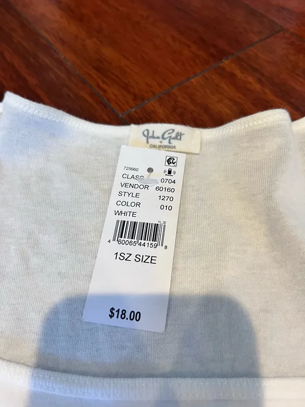 New with tags brandy Melville John galt PacSun white short sleeve - Image 2
