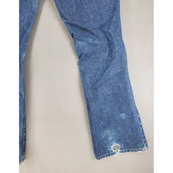 Vintage Abercrombie & Fitch Jeans Women 8 Flare Low Rise Bootcut Pocket 90s‎ Y2K - Image 6