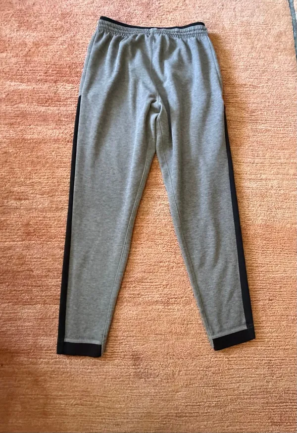 Nike Basketball G Gray Black Tapered Jogger Pants Youth Unisex - Image 8