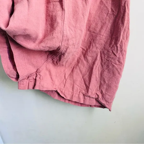 BDG Linen Blend Pink Romper Overalls size L - Image 7