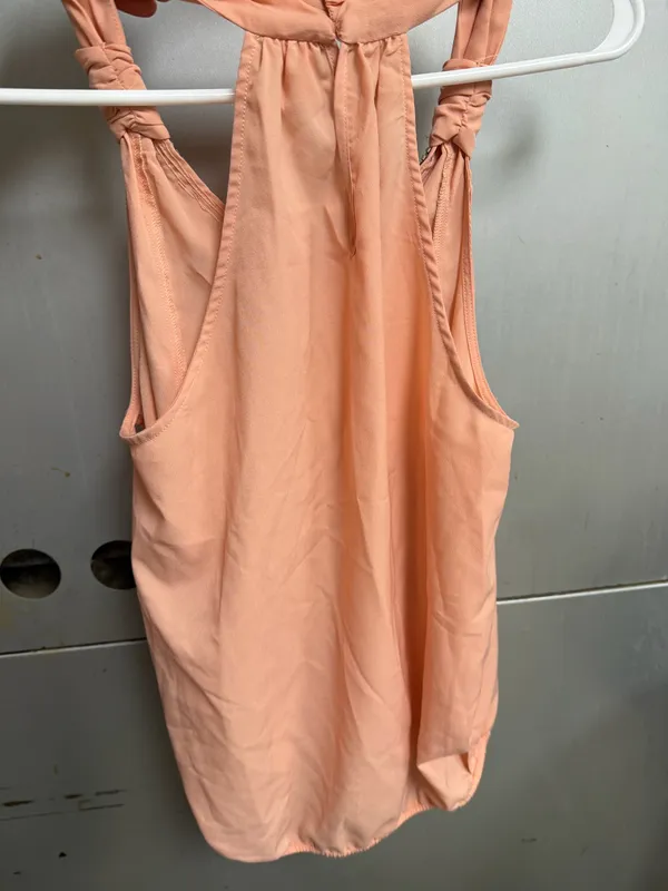 Daytrip Coral Tank. Beaded around neckline - Image 2