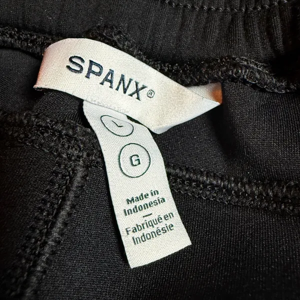 Spanx AirEssentials Jogger Pants Very Black Modal Blend 50715R Womens L Soft - Image 6