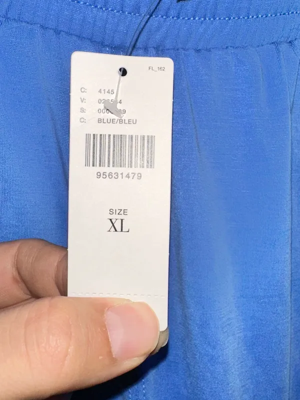 By Anthropologie Blue Modal Drawstring Lounge Trouser Pants XL - Image 7
