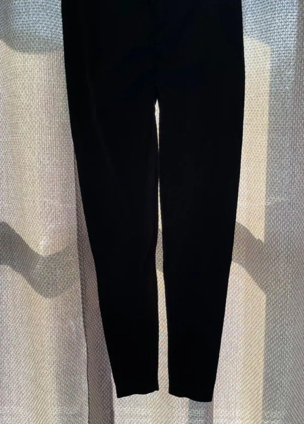 NWT Basic Bae Leggings with Accentuating Scrunch, Black, XL Black - Image 2