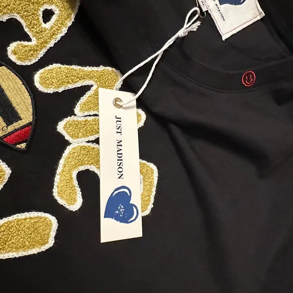 Just Madison Black Game Day Vibes T-Shirt - NWT - Size XL - Image 9