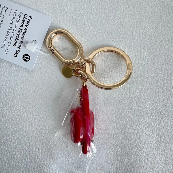 Everywhere Belt Bag Key Charm Lululemon Red - Image 6