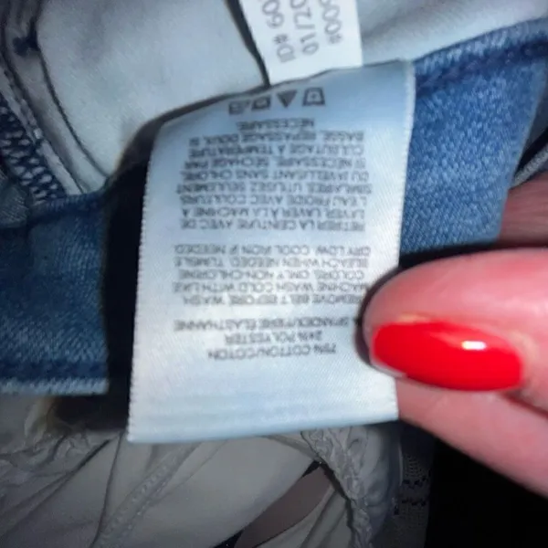 Express stretch‎ cropped wide leg high-rise jeans 8 - Image 4