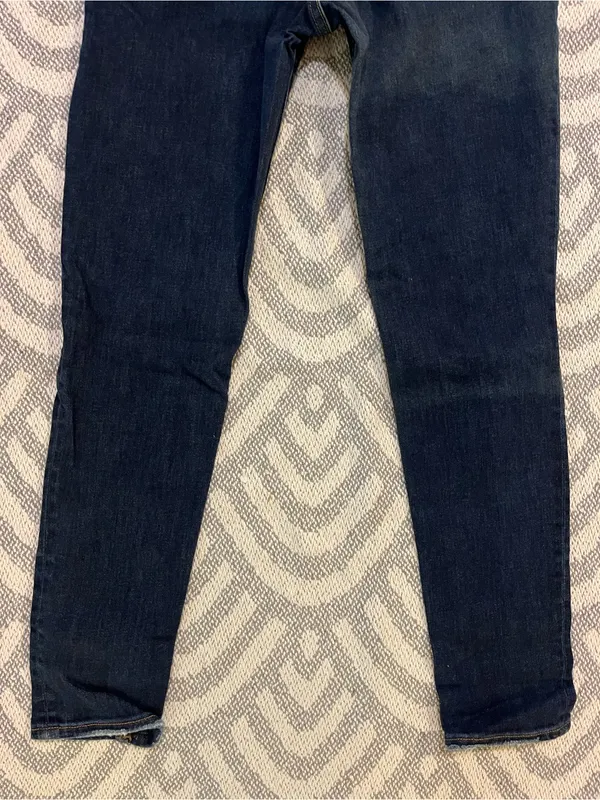 VIGOSS Women’s Jagger Distressed Classic Fit Skinny Blue Denim Jeans 28 - Image 6