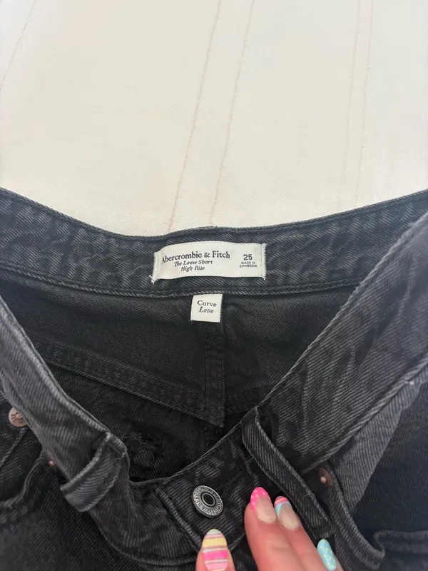 Abercrombie Loose Short Curve Love High Rise - Image 3