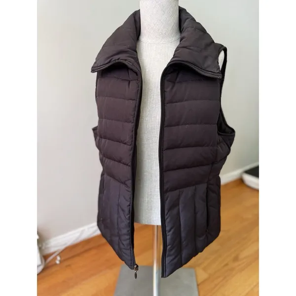 Kenneth Cole Reaction Chocolate Brown Warm Layering Down Puffer Vest Jacket Sz L - Image 14